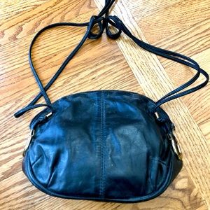 Vintage Saddle River leather purse